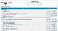 Desktop Screenshot of planetfurry.com
